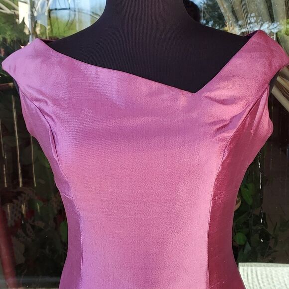 David Fielden asymetrical silk dress - Picture 5 of 17